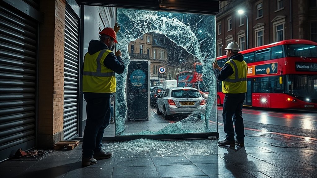 Emergency Shop Front Repair Alexandra Palace
