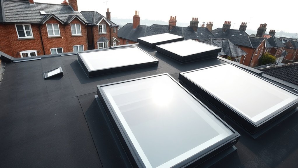 Flat Roof Skylights Alexandra Palace