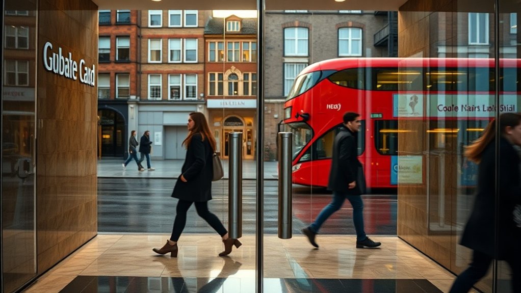 Glass Doors Wood Green
