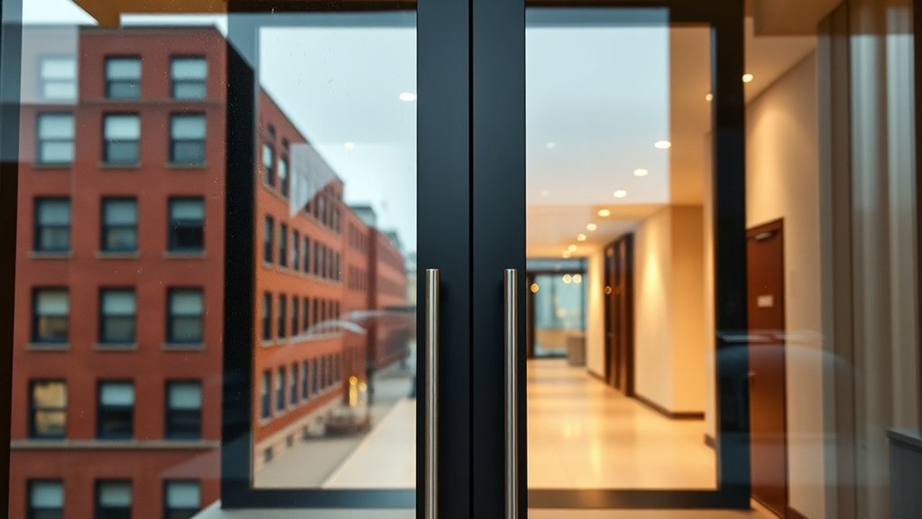 Glass Doors Rhodes Avenue