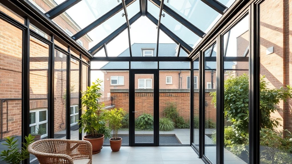 Orangery Glazing Alexandra Palace
