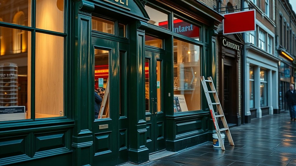 Shop Front Repair Alexandra Palace