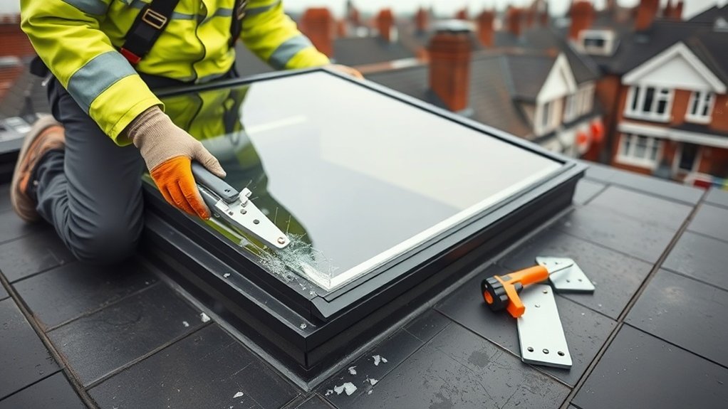 Skylight Repair Alexandra Palace