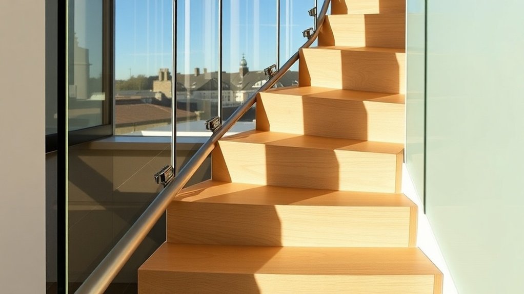 Staircase Glass Panels Alexandra Palace