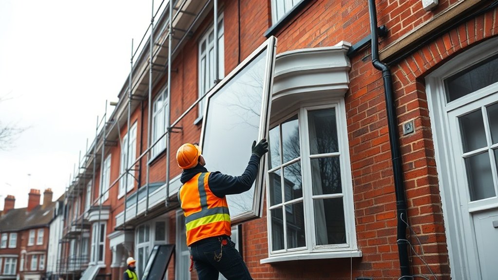 Triple Glazing Installation Alexandra Palace