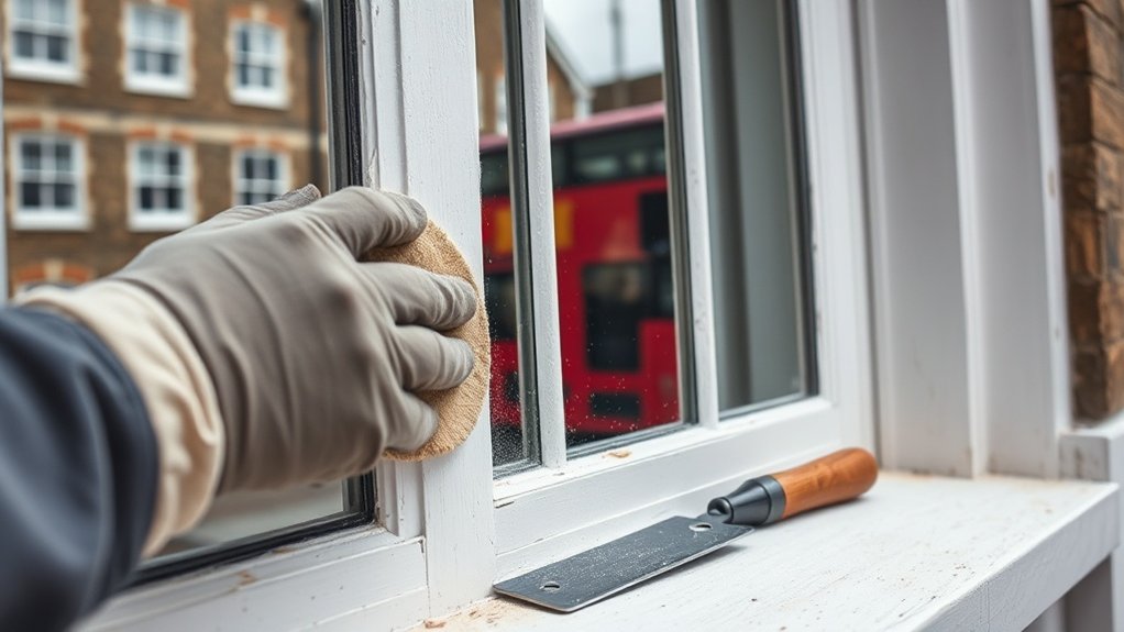 Window Frame Repair Alexandra Palace